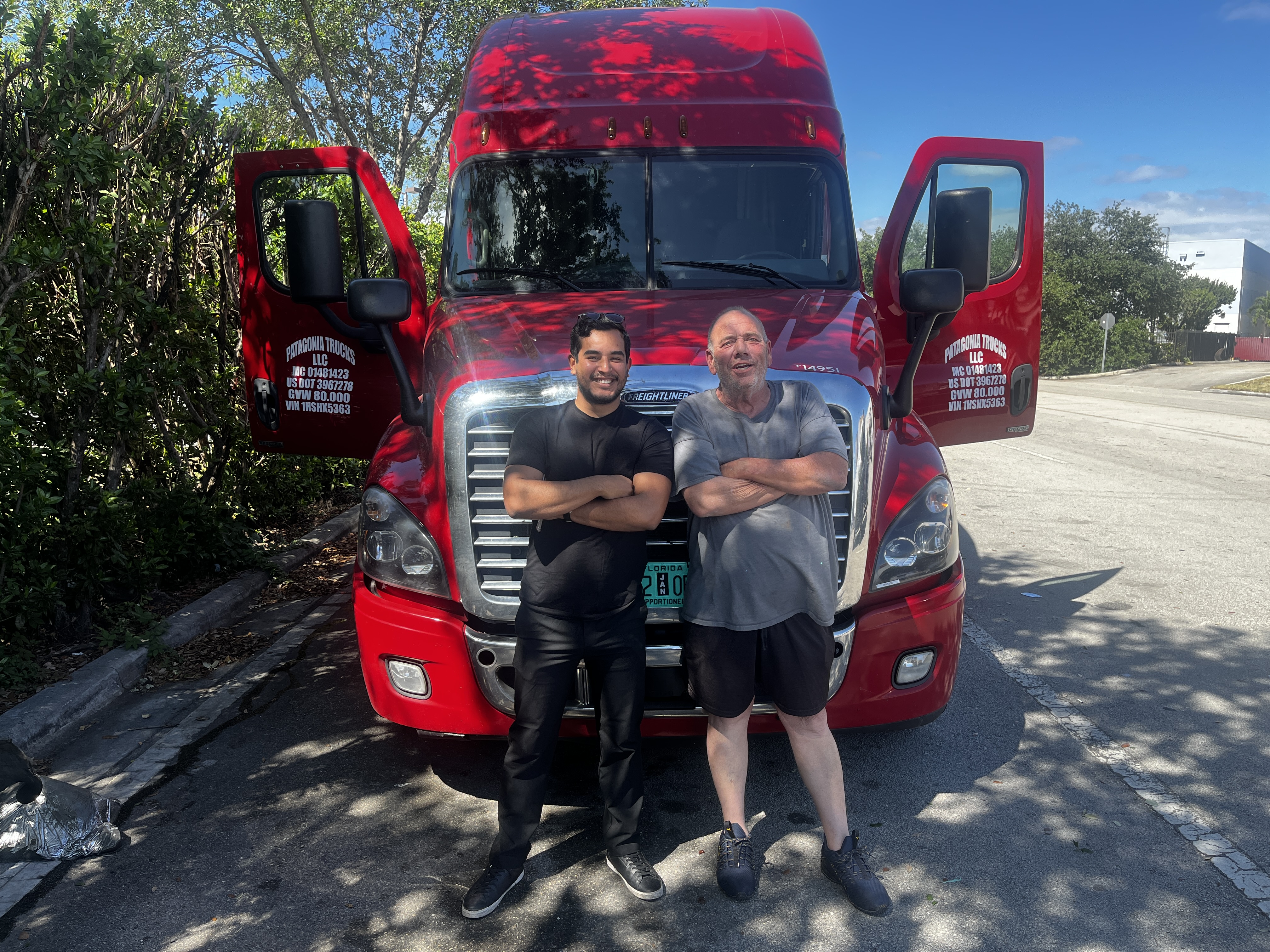 CDL Empire investor fleet semi truck - DOT-certified managed trucking portfolio